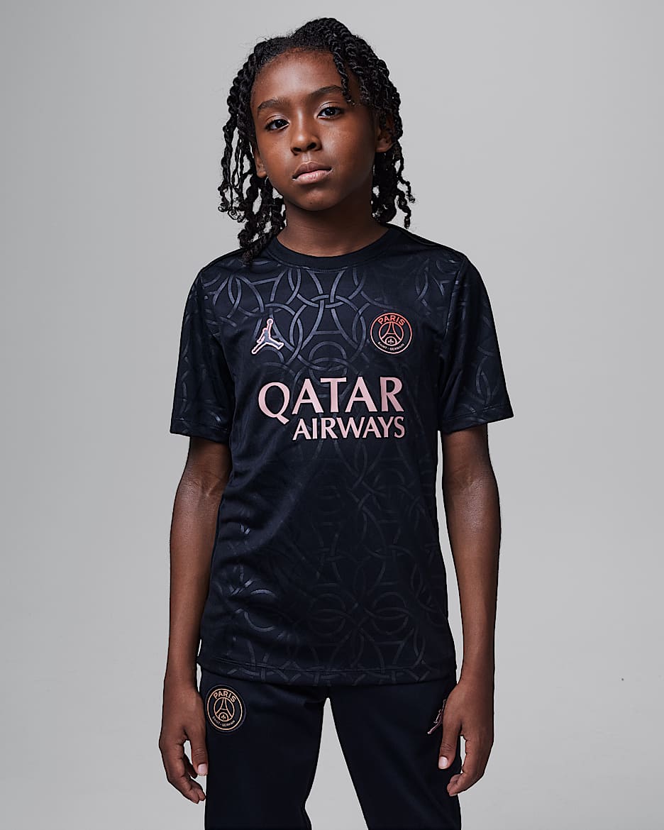 Maglia da calcio pre partita Jordan Dri FIT Paris Saint Germain Academy Pro per ragazzo a Terza. Nike IT
